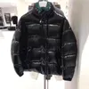 Mens Jacket down Parkas 클래식 캐주얼 겨울 코트 야외 깃털 따뜻하게 유지 Doudoune Homme 유니섹스 코트 아우터 후드 방한 방풍