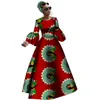 2021 Vestidos robes africaines pour femmes Dashiki élégant robe de soirée grande taille sans bretelles vêtements traditionnels africainsWY2868