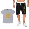 Herren-Trainingsanzüge, Tokyo Revengers, Anime Cosplay, T-Shirt, Shorts, Anzug, solide, lockere Übergröße, Herren-Trainingsanzug, Sportanzug, Streetwear, zweiteilig, Sommer