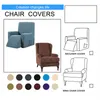 Couvertures de canapé Couverture inclinable Chaise d'aile Tissu élastique Stretch Couch Slipcover Polyester Spandex Salon Protecteur de meubles 211207