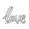 108cm Ligatures LOVE Letter large size Foil Balloon Anniversary Wedding Valentines Day Party Decoration Photo Props Supplies