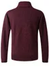 5 Colori Mens Giacche Maglioni Autunno Inverno Caldo Cashmere Lana Cerniera Cardigan Uomo Casual Maglieria Maglione Cappotto Maschile