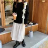 Doux Femmes Chandail Tricoté Kawaii Solide O-cou Arc Lâche Chandails Automne Japon Style Mode Mignon Outwear Pull 210601