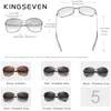 Kingseven Retro Womens Sun Glasses Polariserade lyxiga damer Brand Designer Gradient Lens Solglasögon Eglasögon för kvinnor Kvinna Y200613245932