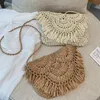 Wholesale Summer Straw Bags For Women Handmade Tassel Beach Bags 2020 Rattan Woven Handbags Vacation Shoulder Crossbody Clutch