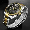 2021 New Lige Men Watches Top Brand Quartz Clock Stainless Steel Waterproof Sports Wristwatch for Mens Chronograph Zegarek Meski Q0524
