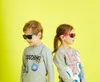 Factory Fashion Fashion Luxury Kids Sun Glasses Designer rápido Soft polarized Baby Eye Protect Eyewear Sunglasses para crianças7824424