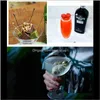 Ferramentas de barra Martini Cocktail Picks Olive Fork Sign Decora￧￣o de frutas 304 A￧o inoxid￡vel Titanium Fruit Behwelwarware NQY1H GWDRG