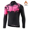 Morvelo-Camiseta de Ciclismo de lana térmica para hombre, Ropa de manga larga para Ciclismo, Ropa de Ciclismo, Maillot de Ciclismo 2021 H1020