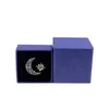 Mode CZ Crecent Moon Northstar Ring für Frauen Gold verstellbarer Ring brandneuer Fingerschmuck Iced Out