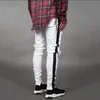 QNPQYX Mode Stylist Skinny Jeans Männer Gerade dünne elastische Jeans Herren Casual Biker Male Stretch Denim Hosen Klassische Hosen