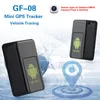 CAR GPS-tillbehör Portable Mini GSM/GPRS Tracker GF-08 Video Talking Locator med 3,7V 400mAh Li-ion Battery Long Standby Time GSM