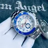 Montre de Luxe Mens Watches 116681 44mm 2 톤 골드 스테인리스 스틸 남성 자동 기계식 시계 대형 다이얼 크로노 그래프 방수 Orologio di Lusso