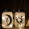 Fairy Unicorn Fealern DIY Mason Jar String Light Set Fun Art Craft Night Lamp Flash Lights для детей день рождения Подарок Полные наборы