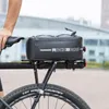 RockBros (التسليم المحلي) حقائب دراجة ماء 4L الدراجات السفر جذع حقيبة مقعد سرج بانير MTB دراجة كهربائية حامل الأمتعة