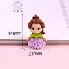 20 pcs Novos Componentes de Resina Bonito Mini Princesa dos Desenhos Animados Flat Back Cabochon Scrapbook Kawaii DIY embelezamentos Acessórios