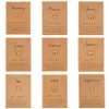 Collier carte en papier pour femmes et filles, 12 constellations, Version symbolique, pendentif en strass, ras du cou, cadeaux d'anniversaire spéciaux