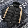 Erkekler Down Parkas Designer Kış Ceket Erkekler Katlar Kadınlar Mektuplar Moda Erkek Ceketleri Açık Sokak Giyim Homme Unisex Coat Boyut S-XL M011