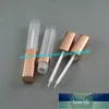 Packing Bottles 20pcs/lot Frosted Empty Cosmetic Eyeliner Tube 5.5ML DIY Plastic Rose Gold Eyelashes Growth Liquid Package