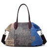 Toile Graffiti Patchwork épaule sport sac de sport pour femmes Fitness lettre impression sac à main sac à bandoulière voyage sac de sport Q0705