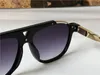O mais recente vendendo popular moda homens design óculos de sol 0937 placa quadrada metal combinação quadro de qualidade superior uv400 lente com caixa 0936