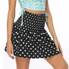 black polka dot skirts