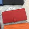 Frauen Geldbörse Luxus Designer Brieftasche 2021 Effini Mode Dame Echtes Echtes Leder Lange Brieftaschen Kupplungsbeutel Münze Geldbörsen Kreditkarteninhaber Geld Clip