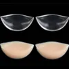 Bras Ruru Silikon Sätt i bröstkorg Inble Intimates Tillbehör Bröstpaddande Enhancers Pushup Bra Lifter