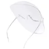 PC esteso Transparente Full Face Protective Space Mask Plastic Riding Vue Shield9443318