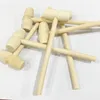DIYホームデコレーションミニスモールハンマークリエイティブキッドおもちゃ家具装飾小槌ブナハンドメイド木製WLL183