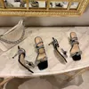 Elbise Ayakkabı Zarif Kadın Sandalet Açık Burun Rhinestone Yay Tasarım Ayak Bileği Kayışı Ince Yüksek Topuklu Kristal Düğün Pompaları Yaz