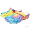 Coppia modelli Sandali da uomo Crocks Summer Hole Shoes Crok Zoccoli in gomma Donna EVA Unisex Garden Crocse Beach Pantofole piatte 0619