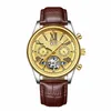 Orologi da polso KINYUED Orologi automatici di lusso da uomo Top Brand in pelle meccanica impermeabile Wrsit Relogio Masculino