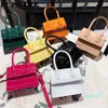 Borsa a tracolla per ragazze color caramella Moda in pelle Casual Portamonete da donna All-match Portafoglio da donna Mini borsa a tinta unita