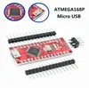 Circuits intégrés 100pcs Micro USB Nano avec le chargeur de démarrage ATMEGA168P 3.0 Contrôleur compatible V3.0 CH340 Pilote 16Mhz pour Arduino