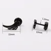 Stud Arrival Korean Fashion Ear Piercing Earring Stainless Steel Wing For Women