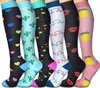 Wholesale Compression Socks Men 3/5/6/7 PAIRS/SET Birthday Gift Compression Sports Socks Women 211204