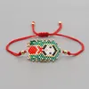 mexican flag beads