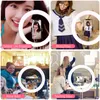 45cm 33cm 26cm LED Selfie Ring Light Illuminazione fotografica professionale Photo Studio Fill Light per Youtube VK Makeup Video