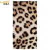 HUGSIDEA Estampado de leopardo Cebra pitón Tigre jirafa Pieles de animales Playa Microfibra Baño Toalla de mano de secado rápido Manta Y200429202g