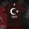 Turcja T Shirt Mężczyźni Tur T-Shirts Zespół Nation 100% Wentylatory Bawełniane Topy Streetwear Fitness Tshirt Turkish Turk Country Tees 20 x0621