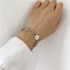 Catena a maglie Europa e Stati Uniti Bracciale in acciaio inossidabile con regalo per un amico Fawn22