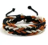 Hand weave colorful bracelet charm Adjustable bracelets bangle cuff wristband for women men fashion jewelry