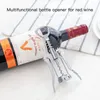 Şarap tirbuşon bira şişesi açıcı kanatlı mantar vidası gadget aksesuarları metal paslanmaz çelik