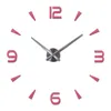 ウォールクロックセールdiy時計ブリーフクォーツウォッチアクリルミラーステッカーホームデコレーションリビングルーム静物ステッカー壁