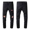 Amn jeans italienska märke mens jeans mode högkvalitativa män designer klassiska jeans svarta byxor mans jean
