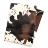 Faux Tapis de peau de vache Tapis de motif animal Tapis d'impression de vache pour salle de bain Salon Skins Paillasson Home Textile Noir Blanc 210301