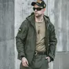 Homens com capuz impermeável tático jaquetas fleece macio shell militar camuflagem inverno quente exército multicam outerwear casaco