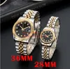 Luxury Mens Watch Automatic Gold Mechanical Watches 41mm 36mm 28mm Women Dress Jubilee full rostfritt stål Sapphire Waterproof LU260Y