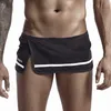 Hommes Casual Shorts Bugle Pouch Boxer Sports Gym Jogging Formation Pantalon À Séchage Rapide Sommeil Bas Beachwear Plus La Taille 210714
